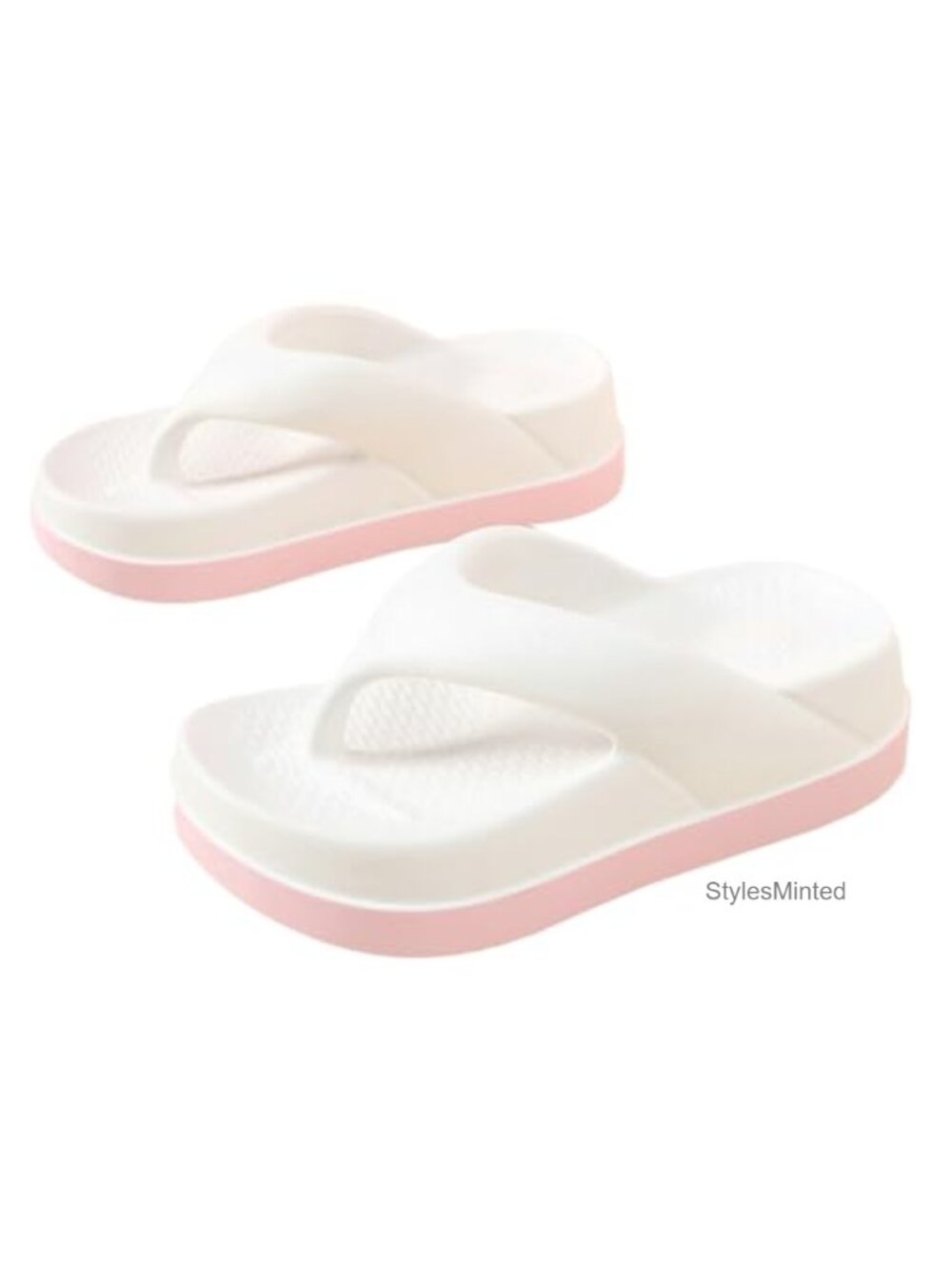 Women's Platform Slide Sandals Non-slip EVA Flip Flops Casual Beach Thong